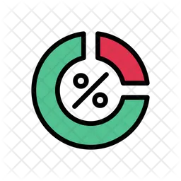 Discount Graph  Icon