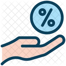 Discount Hand  Icon