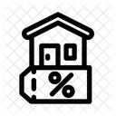 Discount House Credit Icon