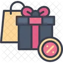 Discount Offer Gift Box Icon