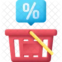 Discount Sale Shopping Icon