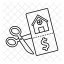 Real Estate And Property Line Icon