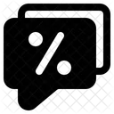Shopping Discount Chat Icon