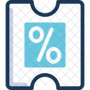 Discount Commerce And Shopping Percentage Icon