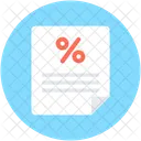 Discount Papers Loan Icon