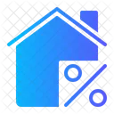 Discount Sale Real Estate Icon