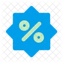 Discount Percentage Money Back Icon