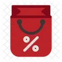 Shop Bag Black Friday Commerce Icon
