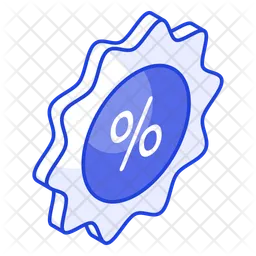 Discount Label  Icon