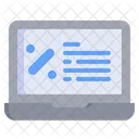 Discount Laptop  Icon