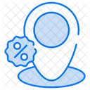 Discount Location  Icon