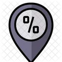 Discount Location  Icon
