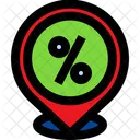 Discount Location  Icon