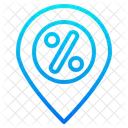 Discount Location  Icon