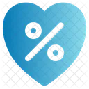 Discount Love Promotion Marketing Icon