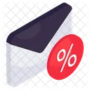 Discount Mail Email Correspondence Icon