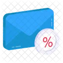 Discount Mail Email Correspondence Letter Icon