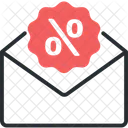 Discount Mail  Icon