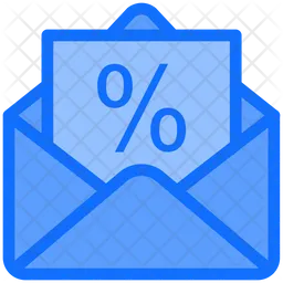 Discount Mail  Icon