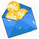 Offer Discount Letter Icon