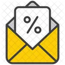 Discount Mail Email Icon