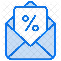 Discount mail  Icon