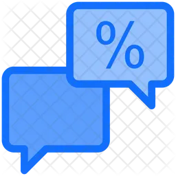 Discount Message  Icon
