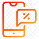 Discount Message  Icon