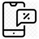 Discount Message  Icon