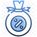 Discount Money Bag  Icon