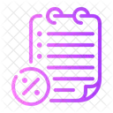 Percent Percentage Discount Icon