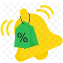 Discount notification  Icon