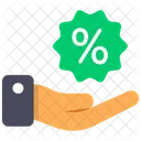 Discount Offering Deduction Reduction Icon