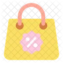 Discount On Bag  Icon