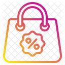 Discount On Bag Discount Bag Shopping Bag Icon