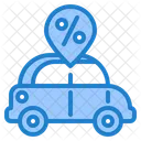 Discount On Car Delivery Car Icon