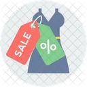 Discount On Clothing  Icon
