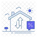 Discount On House  Icon