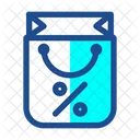 Discount On Shopping  Icon