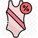 Discount On Swimsuit  Icon