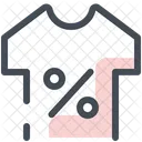 Discount Sale T Shirt Icon