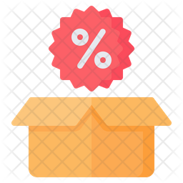 Discount Package Icon