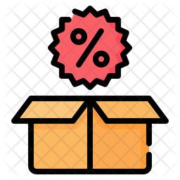 Discount Package Icon