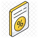 Discount Paper Discount Document Discount Doc Icon