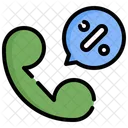 Discount Phone Call  Icon