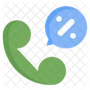 Discount Phone Call  Icon