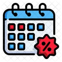 Discount Schedule  Icon