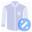 Discount Shirt  Icon