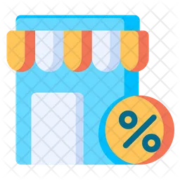 Discount shop  Icon