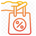 Discount Shopping Bag Discount Shopping Bag Icon